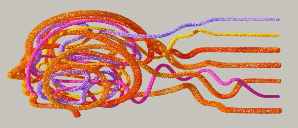 Configuration of neurons in the brain associated with blog on brain injury experts