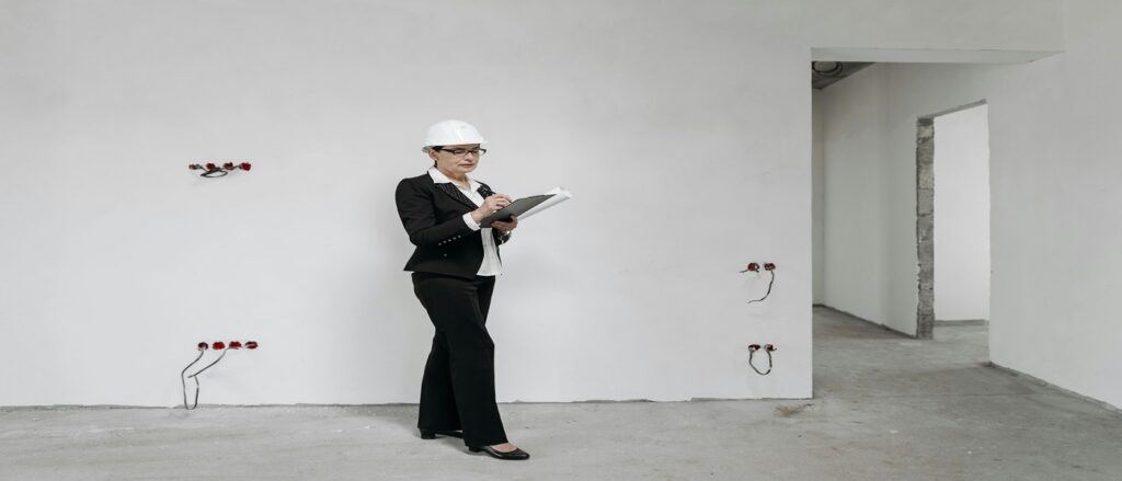 Picture of new construction associated with blog on personal injury new construction
