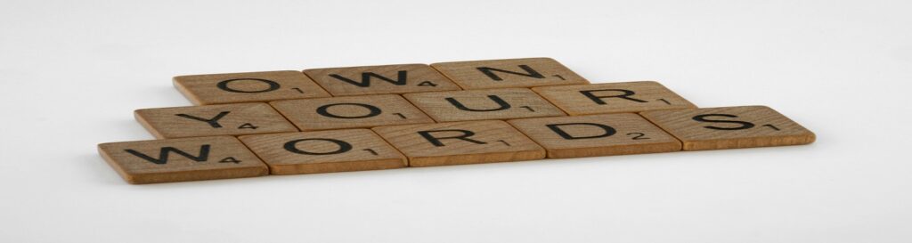 Picture of Own Your Words in association with blog on admitting liability