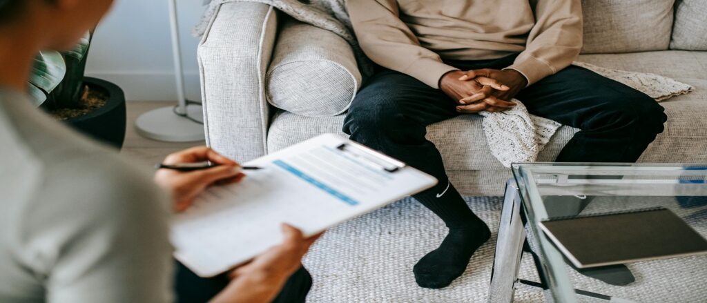 Picture of patient with doctor associated with blog on personal injury multiple sclerosis