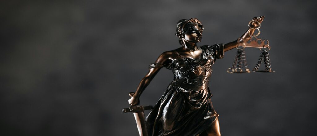 Picture of scales of justice associated with blog on professional malpractice attorney