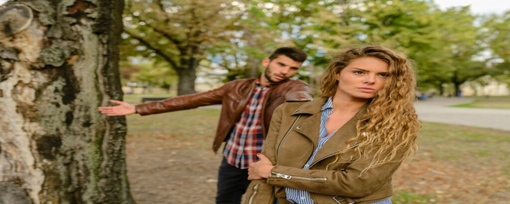 Picture of conflict involving a couple associated with blog on personal injury conflicts rule