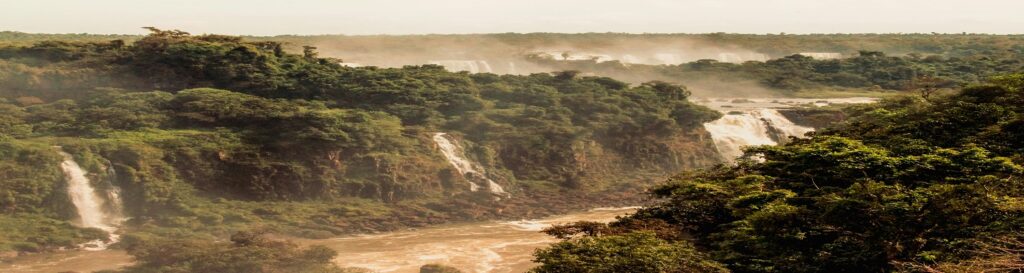 Picture of Amazon waterfall associated with blog on Amazon car accidents