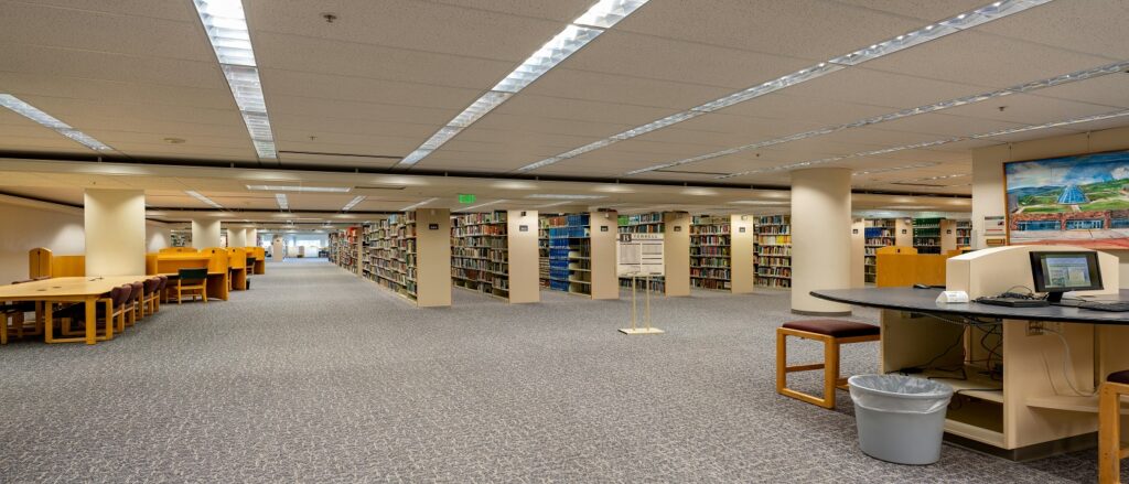 Picture of law library associated with blog on legal resources personal injury