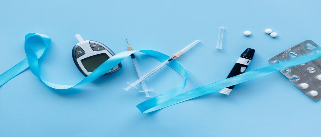 Picture of insulin injection instruments associated with blog on diabetes medical malpractice