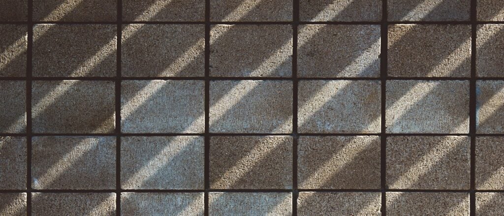 Picture of block wall associated with blog on standard of care issues plaintiff's perspective